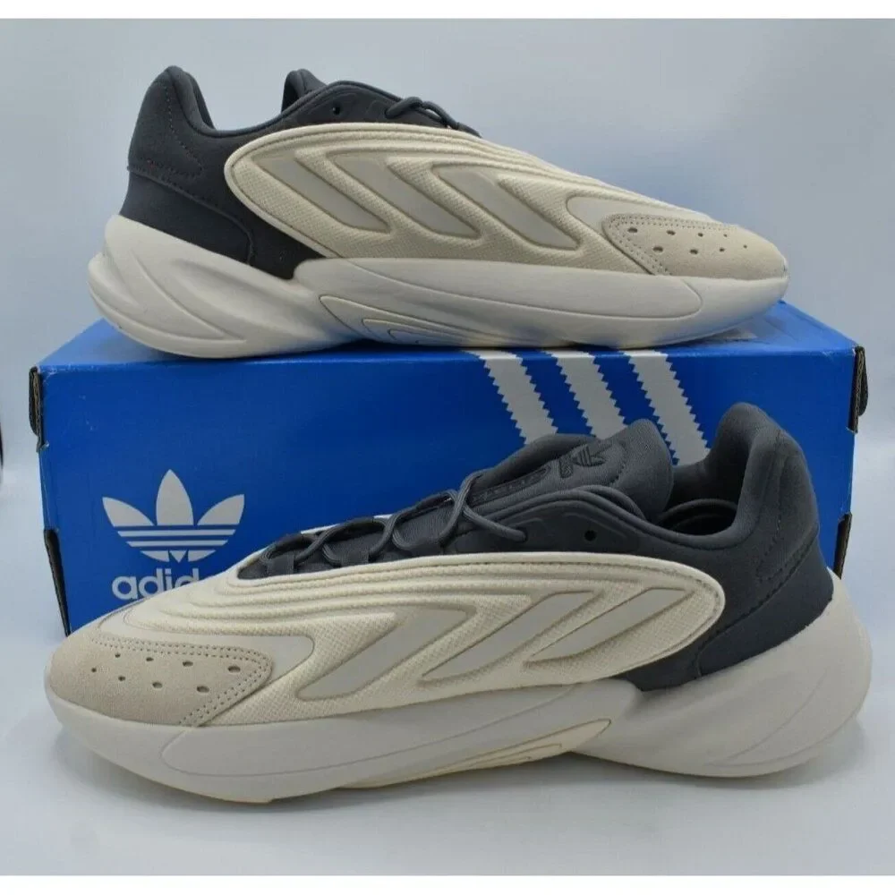 Adidas Originals Mens Size 13 Ozelia Low Wonder White‎ Grey Sneakers Shoes